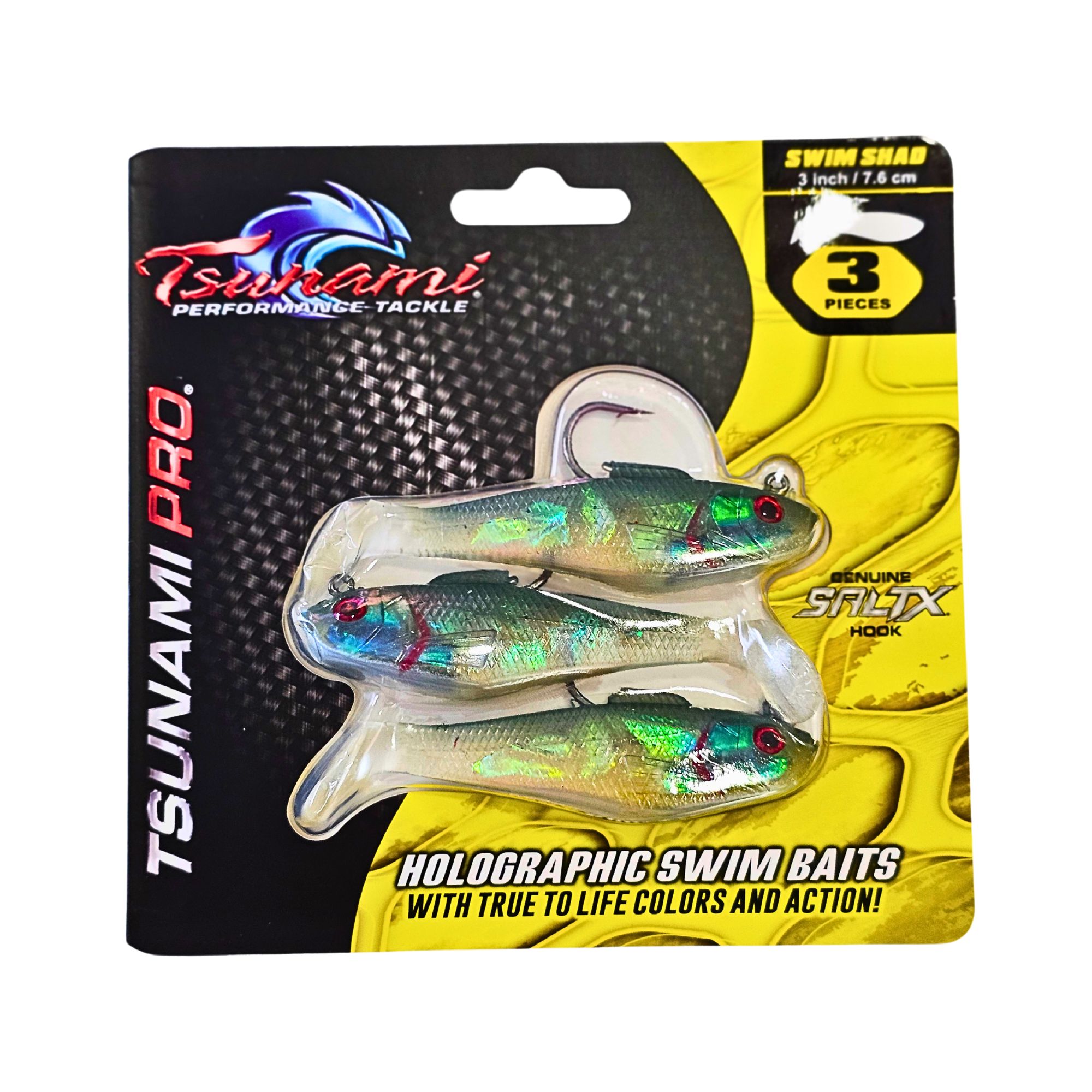 Tsunami Pro Holographic Swim Shad | Fishing Lure | Fishing Store