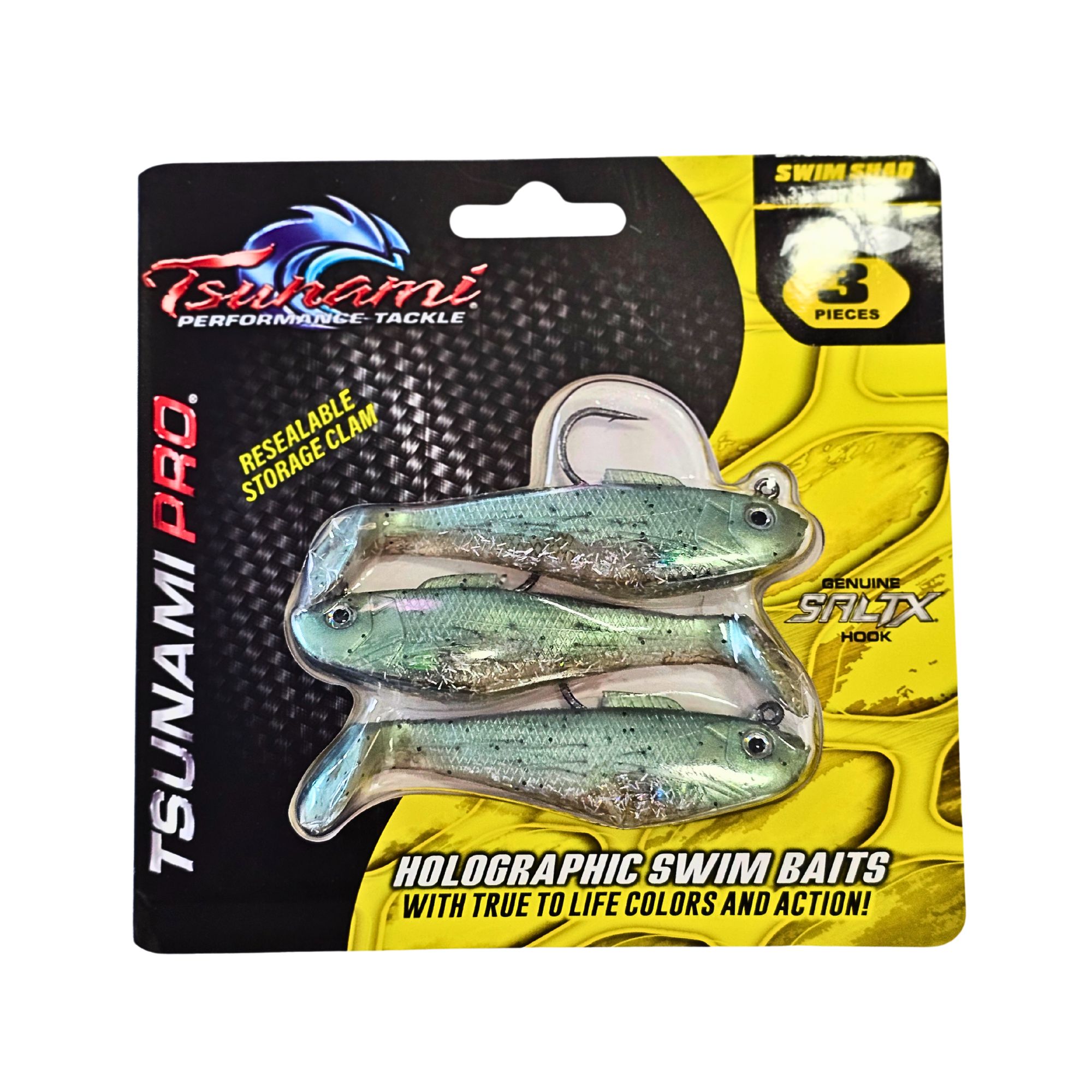 Tsunami Pro Holographic Swim Shad | Fishing Lure | Fishing Store