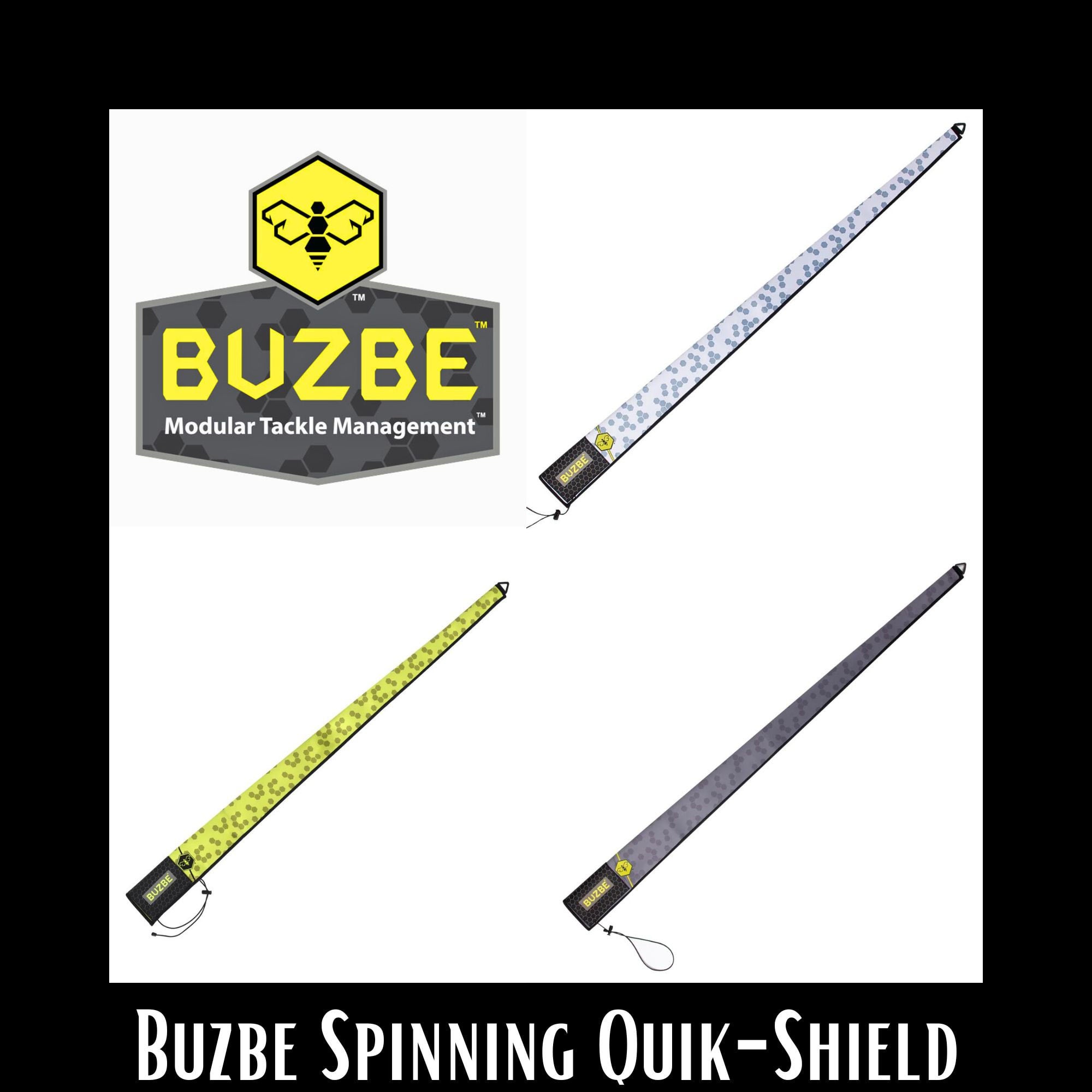 Buzbe quik shield spinning rod cover fishing accessories store