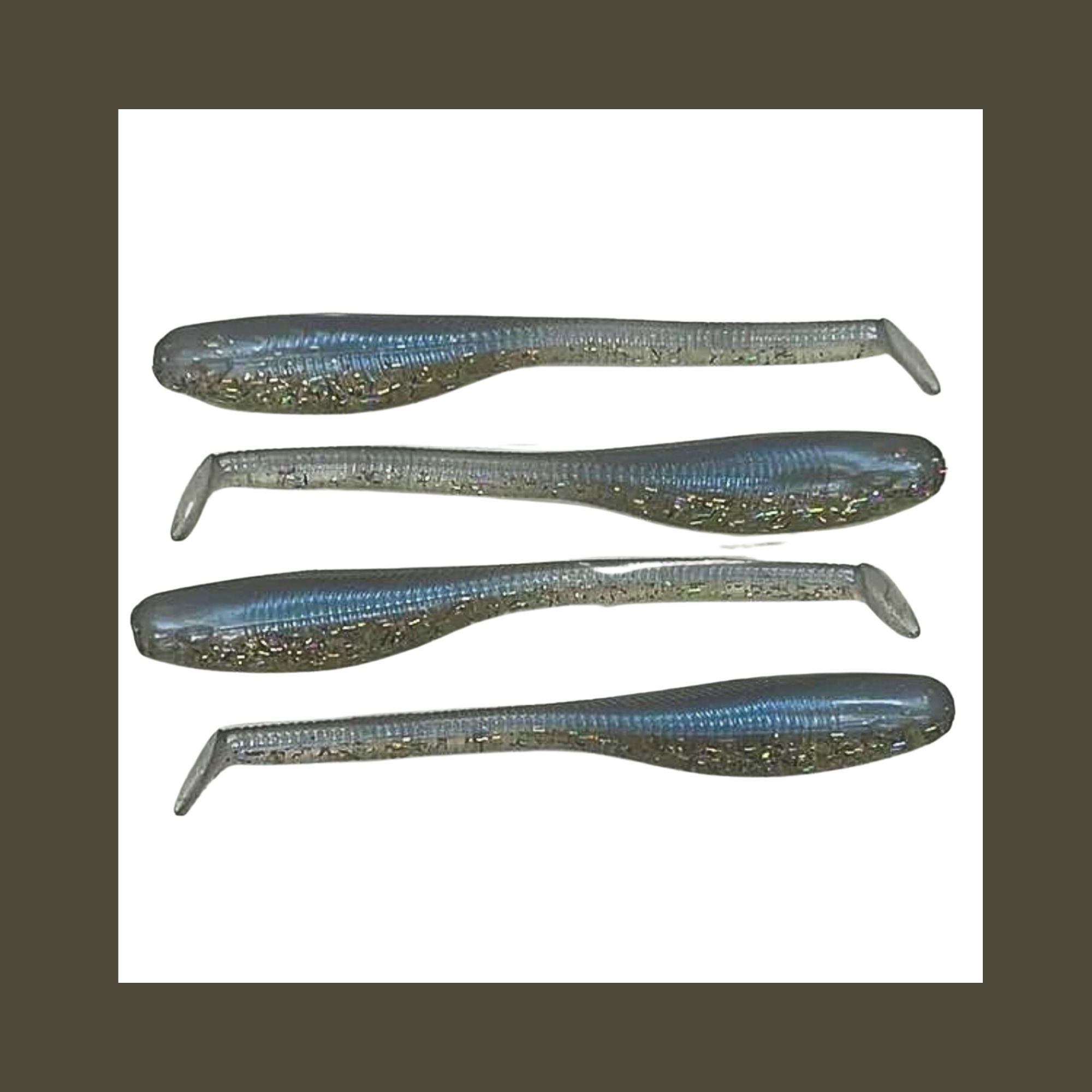 Southern Shad Twisted T Green Tail