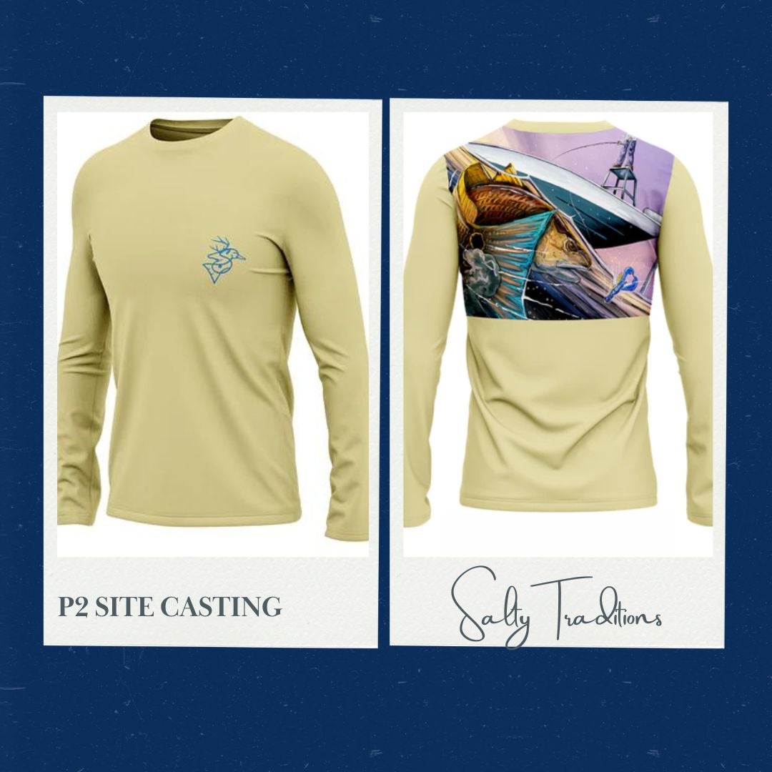 Fishing Shirts, Salty Traditions, PS2 Site Casting