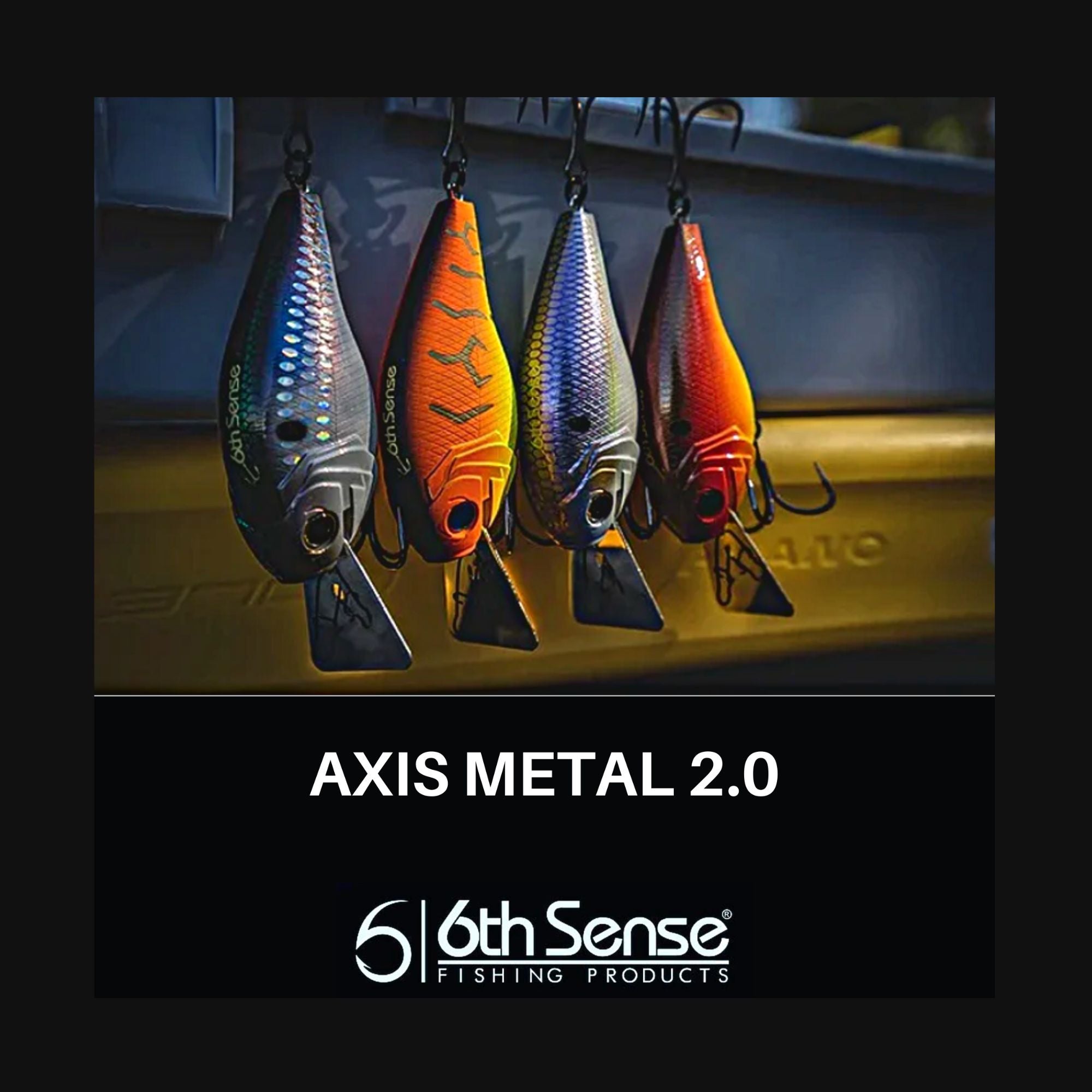 Axis Metal 2.0, 6th Sense Fishing, Crankbait, Lures, Bait, Store