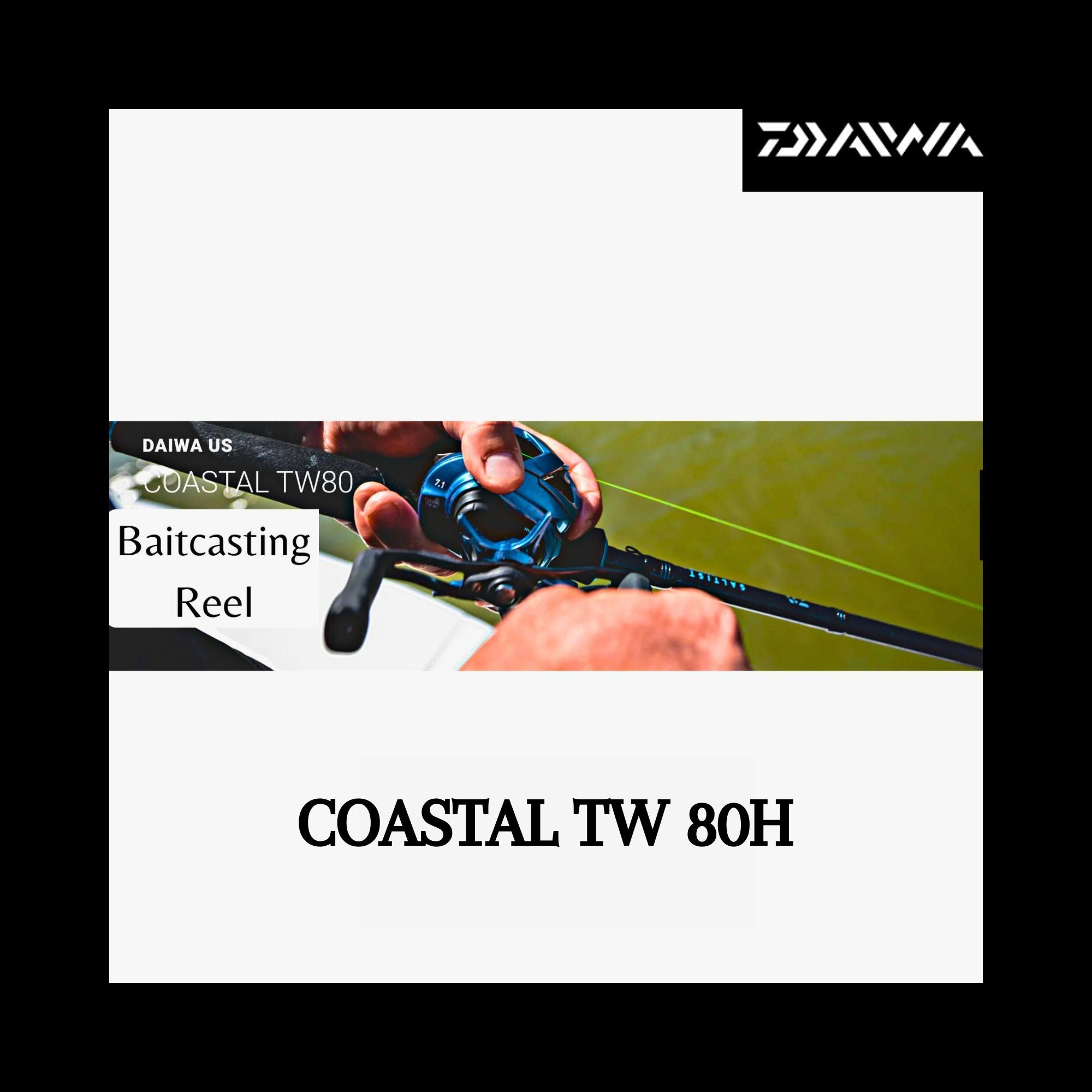 Daiwa Coastal TW 80 Casting Reel