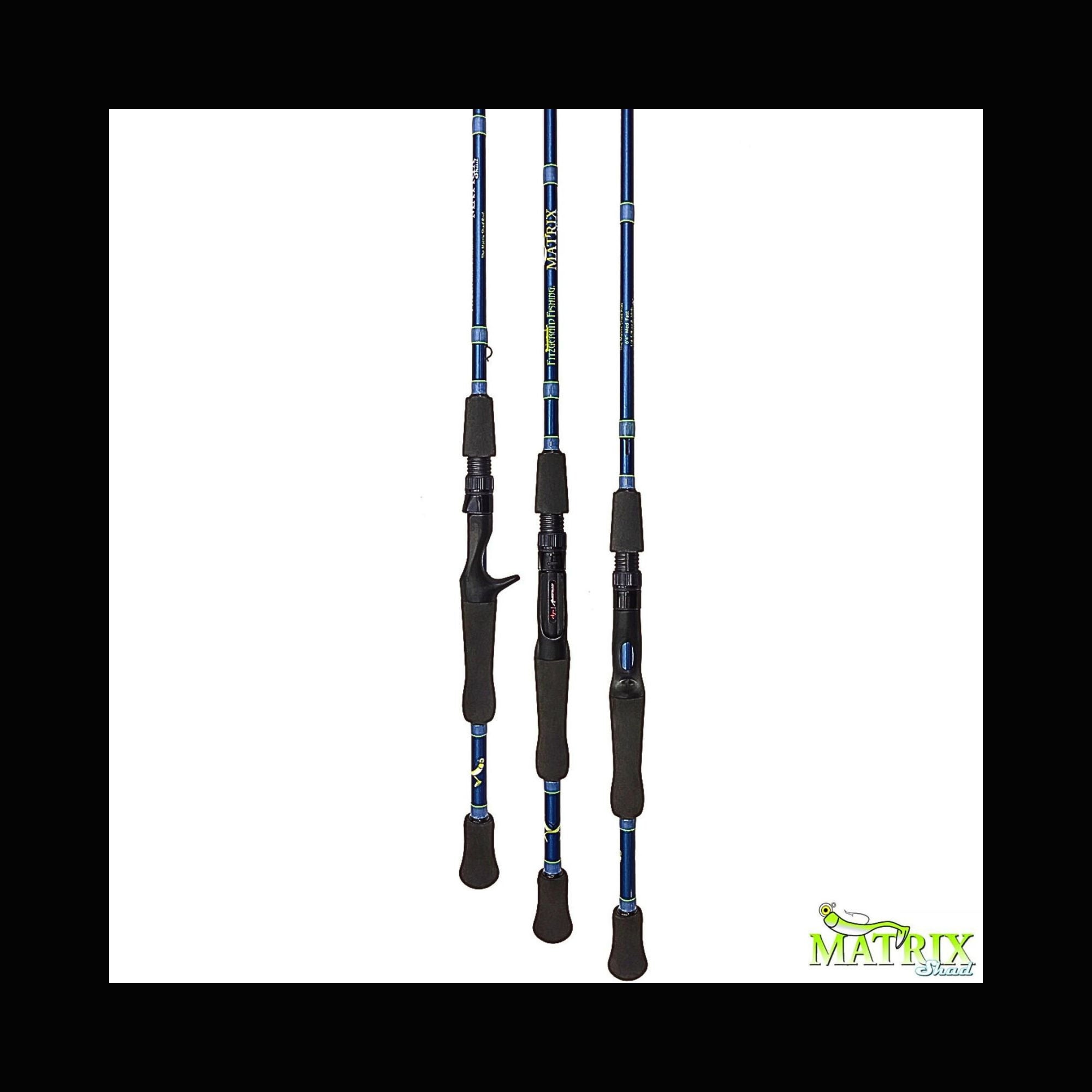 Matrix Shad Fishing Rod, Casting Fishing Pole, 6'4