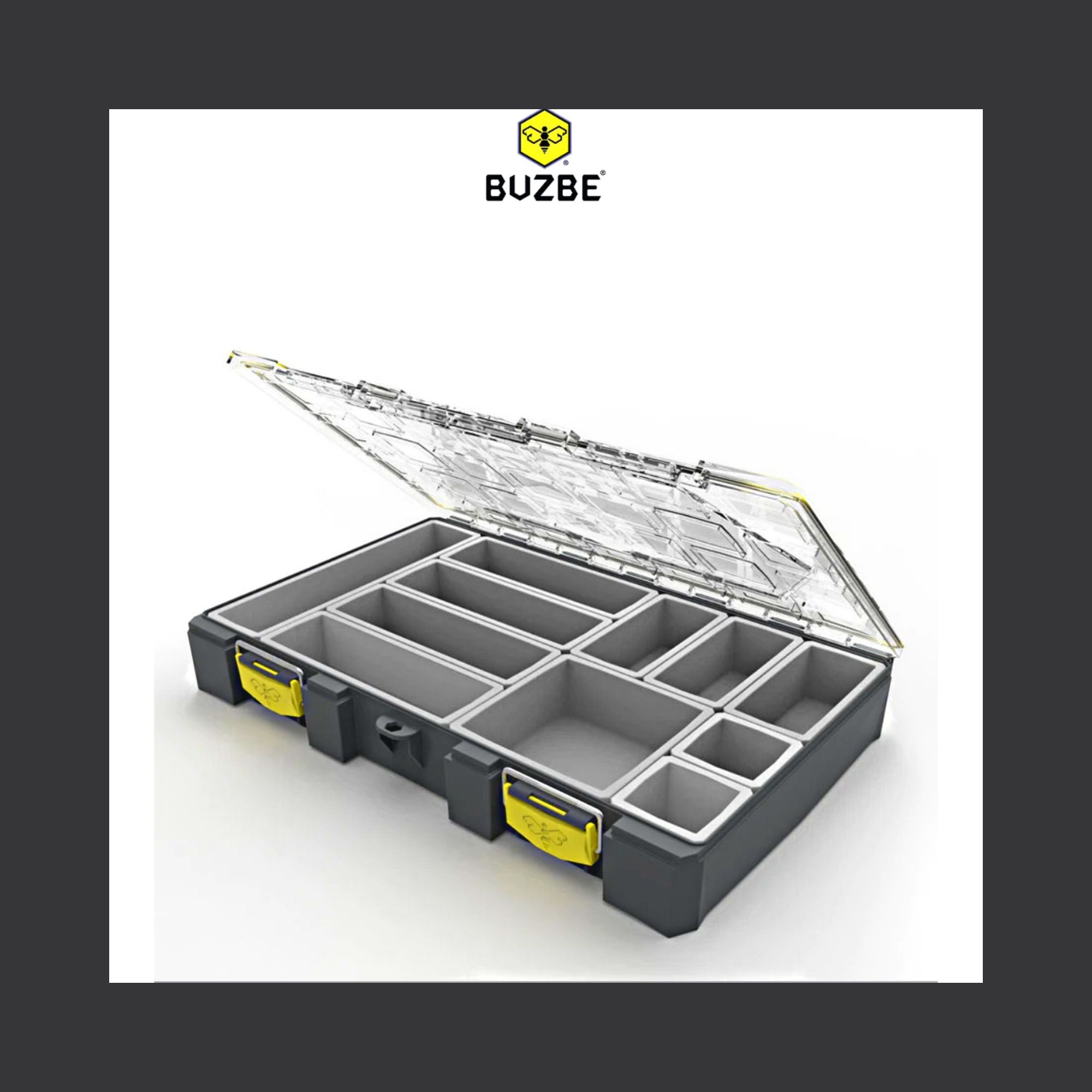 Buzbe Colony 28 Modular Tackle Box - Empty