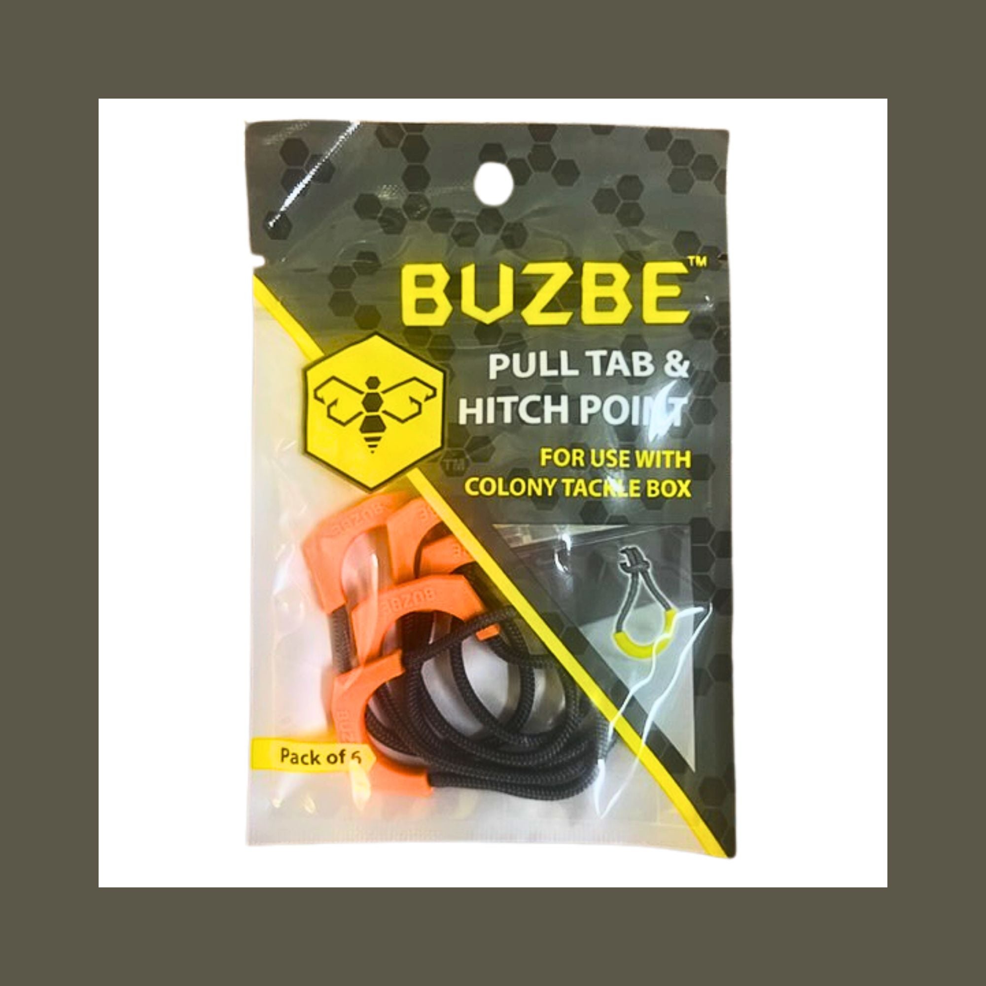 Pull Tab & Hitch Point - Pack of 6 - COLOR RUSH – BUZBE