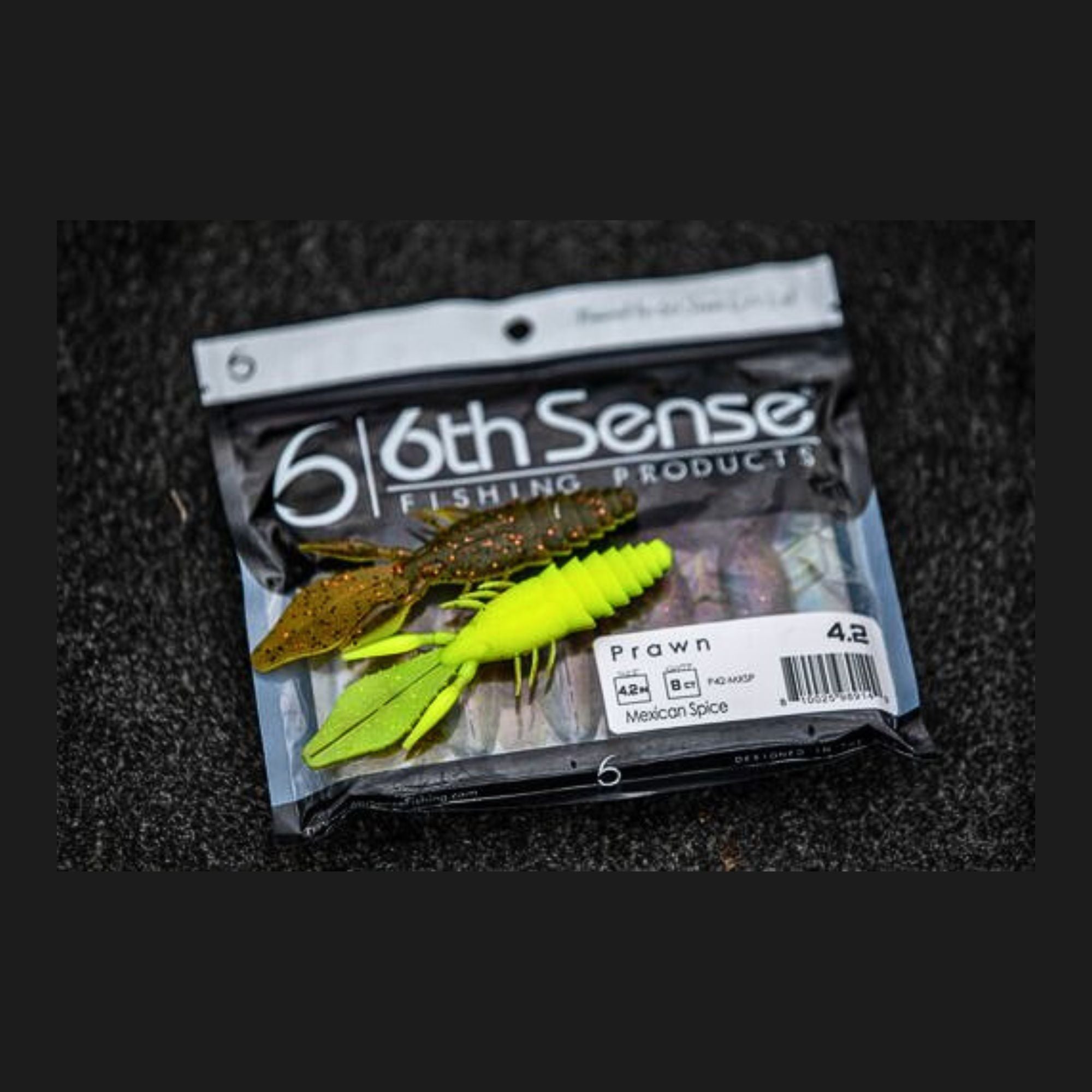 6th Sense Fishing - Soft Plastics - Prawn 4.2