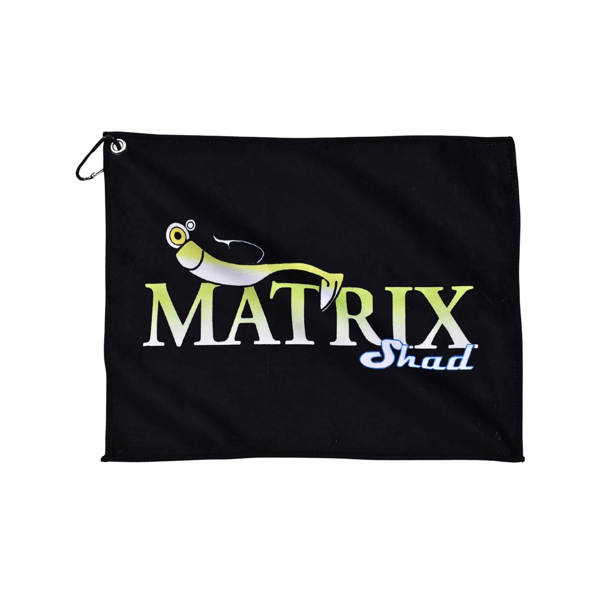 Matrix Shad Fishing Hand Towel with clip, Fishing Accessories, Store